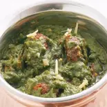 ほうれん草マトンカレー Sag Mutton Curry（プラガティ）