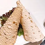 インドの豆せんべい(3こ入り) Papad 3pcs（インド料理マハラジャ ボンベイカフェ晴海店）