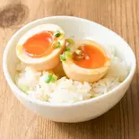 味玉ごはん Seasoned Egg Rice（芳醇な明太子生パスタ FOOD RECORDS PASTA 糀谷）