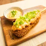 キムチマヨハットグ 김치마요 핫도그 Kimchimayo corn dog（マンギョン食堂 0704）