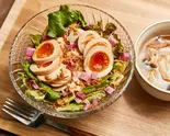 自家燻製たまごのサラダ（ヘルシー＆パワーサラダ サラダ大学 住吉校）