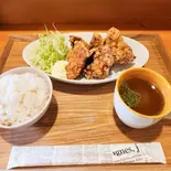 からあげ定食(5個)（居酒屋喫茶しちしち）