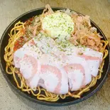 【元祖】関西お好み豚玉 もだん焼き(豚・玉子・麺)【マヨ】（【関西風＆広島風お好み焼き・鉄板焼き】桜家 清水店）