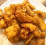 イカ塩揚げ（中華家 隆華）