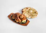 タンドーリチキン10Pセット ガーリックナン付き Tandoori Chicken 10Pieces With Garlic Naan(TC10P)(インドカレー ターリー屋(Indian Curry Thaliya)川崎西口通り店 )