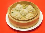 スープ入り小龍包5個（中国食府双龍居 天満駅前店）