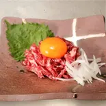 和牛ユッケ（一途 埼玉七里店）