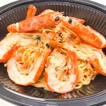 有頭エビの濃厚トマトソースのスパゲッティ(PRIMO PIATTO)