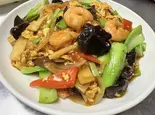 エビとキクラゲと玉子炒め（福記餃子）