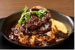 ダブルハンバーグオム（肉オムライス専門店 肉とたまご日本橋店）