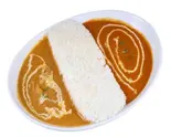 ダブルカレーライス/Double Curry Rice（インド料理プルニマ）
