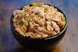 【人気No.1】 スタミナ丼Stamina Pork Rice Bowl(M)（ガッツリスタミナ丼！！野郎の道！！～千歳烏山店～）