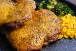 【人気No.3】カレースパイスダブルチキンステーキ弁当Double Curry Spice Chicken Steak Box（【チキンステーキ弁当】Master Of Chicken～天王町駅前店～）