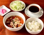 肉じゃが定食 Stewed pork & Potatoes Set Meal(アジアンカレー2)