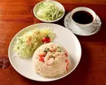 エビチャーハンセット Shrimp Fried Rice Set(アジアンカレー2)