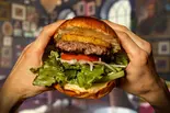 パインバーガー ポテト付き（3000日かけて完成した極上ハンバーガー本町靭公園店）