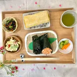 だし巻き定食（おむすび米心）