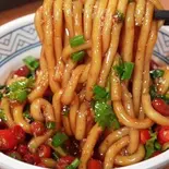 沙县凉拌土豆粉(麻辣味)（友誼食府 立川店）