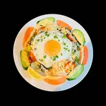 Mini Nepal Salad with Chicken Tikka and Egg（MINI NEPAL DINING and Bar）