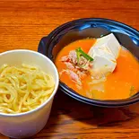 【スープヌードル】豚肉・韓国風チゲスープ(450cc)（スープdeごはん・BOW）