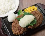 F-1105】和風おろしハンバーグステーキセット（ハンバーグ＆バーガー TERU 博多駅前通り店）