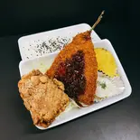 【選べる唐揚】からアジ弁当（チキラボPLUS朝霞店）