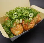 ネギかけ たこ焼き6個 Takoyaki with Green Onions 6Pieces（あずまや祐天寺店）