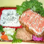 マヨメンタイチキン弁当（てんこもり弁当湊川店）