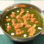 キーマほうれん草カレーKeema Spinach Curry（インド料理レストランスラジュ深井店）
