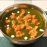キーマほうれん草カレーKeema Spinach Curry（インド料理レストランSURAJ長居店）