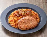 チキンライス&ハンバーグ Chicken Rice and Hamburg Steak(チキンライス大和屋)