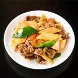 牛肉と長芋炒め（中華料理上海亭蕨店）