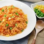 マーラー鶏の炒飯（楽しい酒場·八鮮食堂）