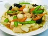 【532】豆腐の五目煮込み（客来香）