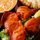 【定番】骨付きタンドリーチキン/Tandoori chicken 2P（Asian dining Sagun）