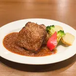 黒毛和牛ハンバーグ デミグラスソース（ブレッド マチエール）