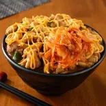 キムチチーズガーリックヤンニョム鶏丼 Regular Portion Kimchi Garlic Yangnyeom Chicken Rice Bowl（アサイーボウルが旨い店！レッドチリ）