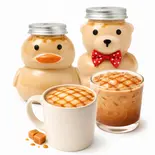 アイスキャラメルラテ(クレープ&スイーツ M's cafe (エムズカフェ) 鶯谷店)