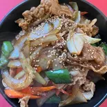 【お値下げ！】燒肉丼（喜多方ラーメン高蔵）