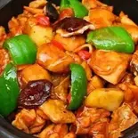 鶏肉の煮込み(黄焖鸡)（聚香源）