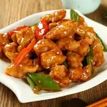 揚げ豚肉の醤油炒め(溜肉段)（聚香源）