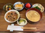 旬なお野菜定食(ビーガン用)（お茶カフェ うさぎ）