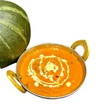 カボチャ、バタチキンカレー Pumpkin Butter Chicken Curry（インドネパールビリヤニカレー創作料理サムジャナ）
