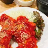 ヤンニョムチキン定食(6個)（【定食弁当】松竹亭 清水店）