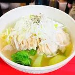 蒸し鶏ラーメン(白切鸡拉面)（味中味）