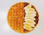 ヌテラバナナ（ワッフルパラダイスMIYAKO 用賀店）