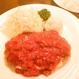 ピリ辛チーズハンバーグライス SpicyCheese Hamburg（キッチン55）
