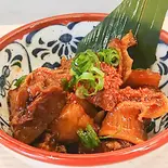 牛スジの煮込み（炭火串焼 真心庵）
