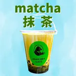 抹茶タピオカ Matcha Bubble Tea(ANAKUMA CAFE 大名店)
