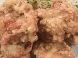鶏の唐揚げ(超〜大きい)（中華料理 食為天）